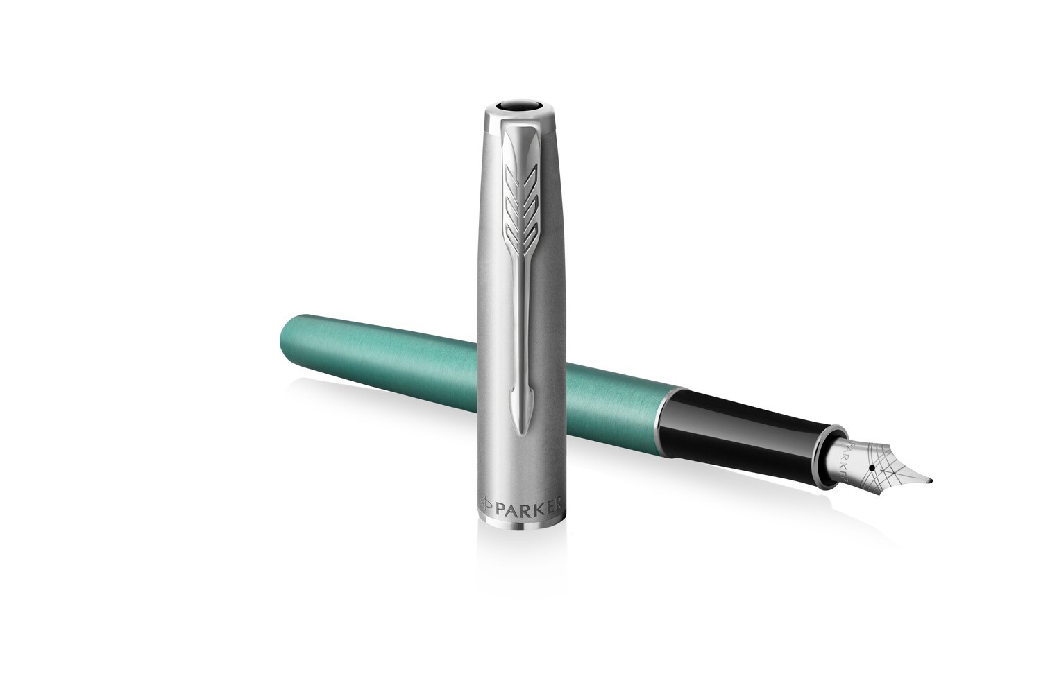 Parker SONNET sandblasted green CT vulpen