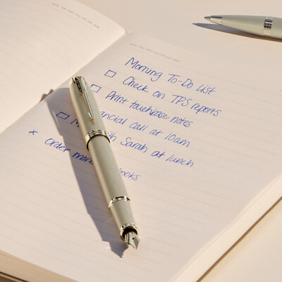 Parker IM monochrome vulpen champagne