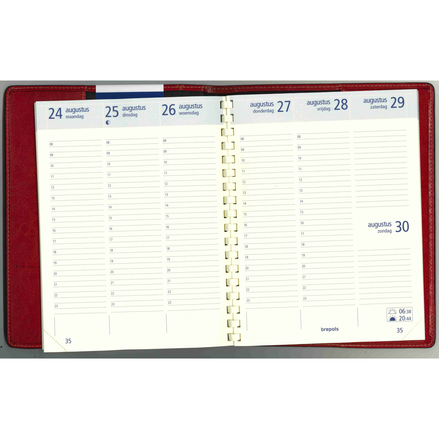 Brepols Agenda  OPTIVISION (timing)  vulling - 2027