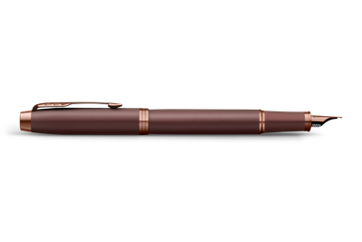 Parker IM monochrome vulpen burgundy