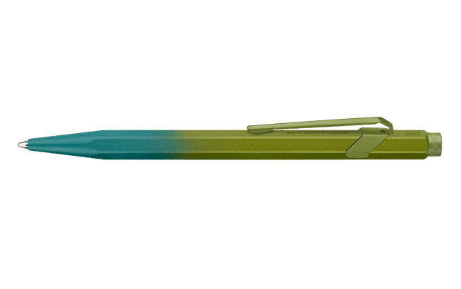 Caran d’Ache 849  GREEN ARTIC  balpen  'Claim Your Style'