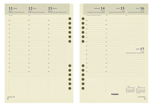 Brepols Agenda vulling BREFAX 7 - 2027