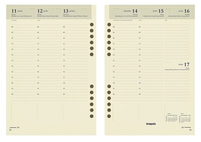 Brepols Agenda vulling BREFAX 7 - 2027