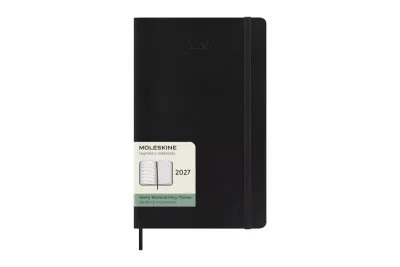 Moleskine  agenda weekly notebook large 2027 zwart SC