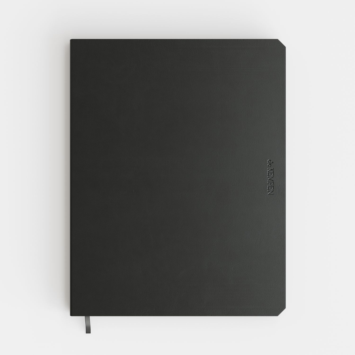 De Kempen notebook gelijnd pocket, DE KEMPEN notebooks pocket: ASHBLACK