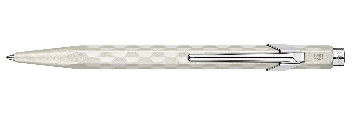 Caran d'Ache 849 ALPINE FROST balpen wit