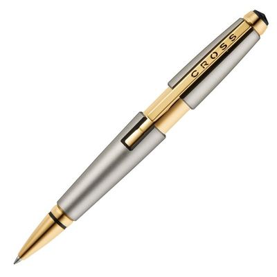 CROSS EDGE roller sonic titanium lak met goud