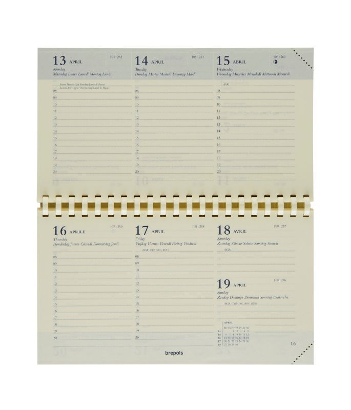 Brepols Agenda OMNIPLAN 2027 spiraal