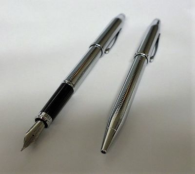 CROSS CENTURY II engraved chromé set