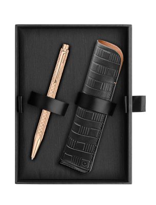 Caran d’Ache ECRIDOR DAMIER Rosé verguld balpen