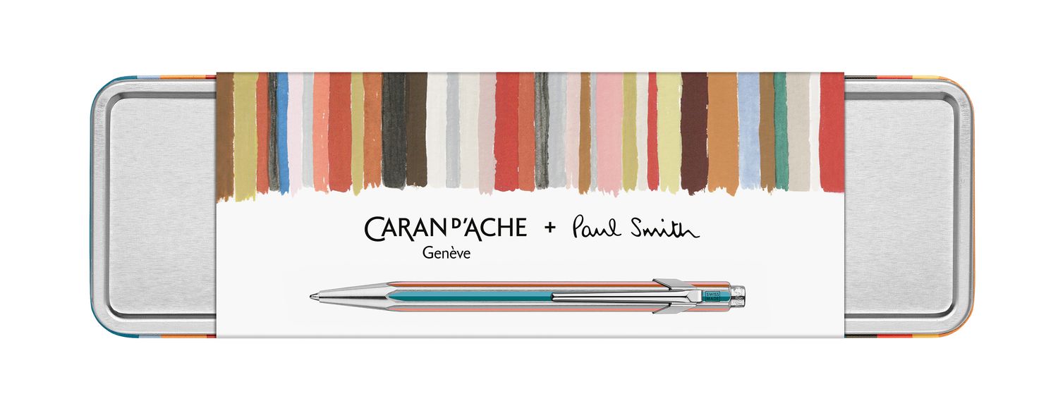 Caran d'Ache 849 PAUL SMITH Ed. 5 balpen silver