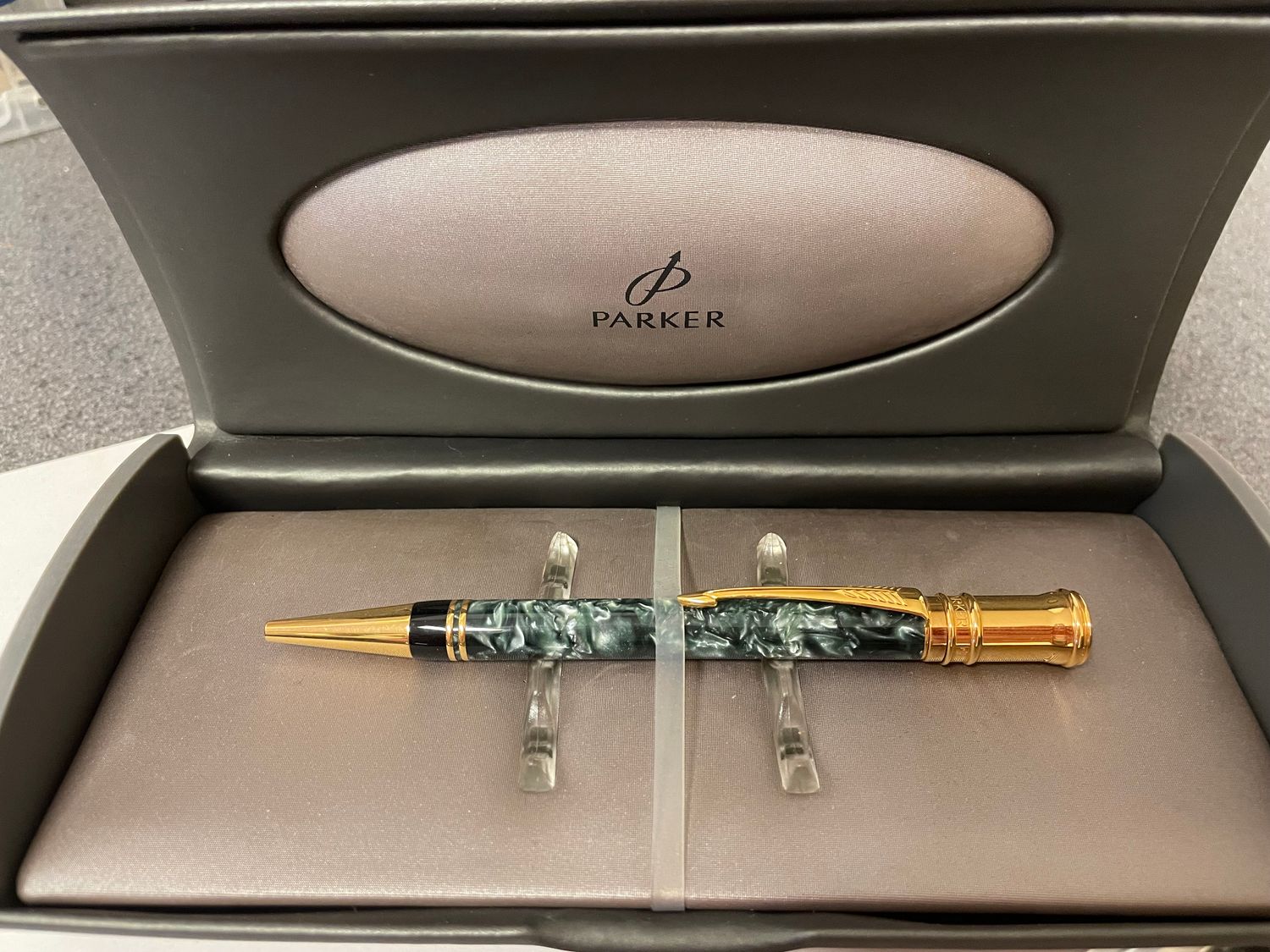 Parker DUOFOLD balpen Emerald green