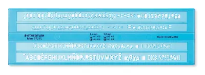 Staedtler lettersjabloon  Mars 572 FL