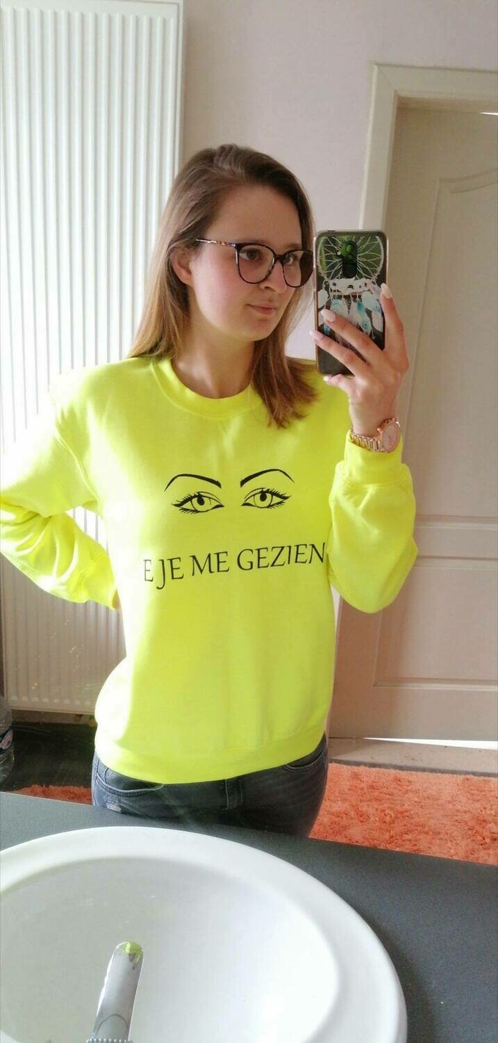 &quot;eje me gezien&quot; sweater