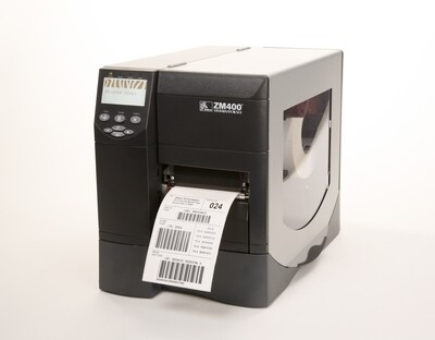 Barcode-etiket, 25 x 12 mm
