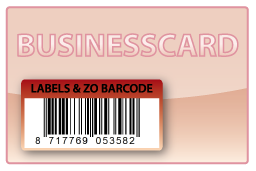 Barcode-etiket, 50 x 25 mm