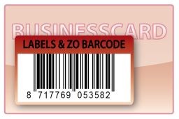 Barcode-etiket, 60 x 35 mm
