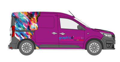 Kleine bestelwagen FULL WRAP