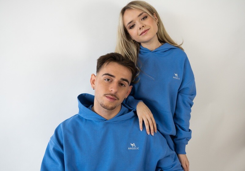 Hoodie - Pacific Blue