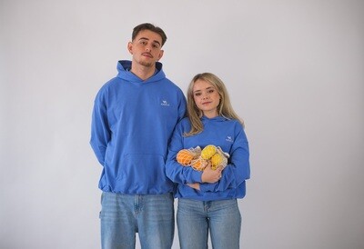 Hoodie - Pacific Blue