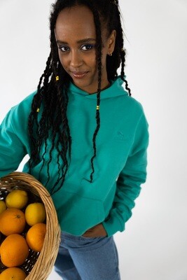Hoodie - Smaragd Green