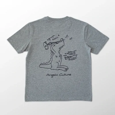 T-Shirt - Crocodile grey