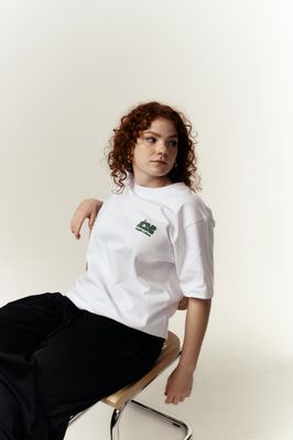 T-Shirt Heavy - &quot;garden of patience - green&quot;