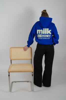 Hoodie Oversized King Blue - milk &amp; honey