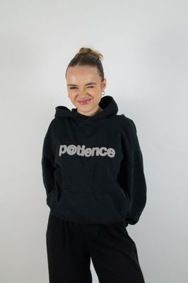 Heavy Oversized Hoodie - vintage black