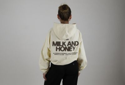 Heavy Oversized Hoodie - vintage vanilla