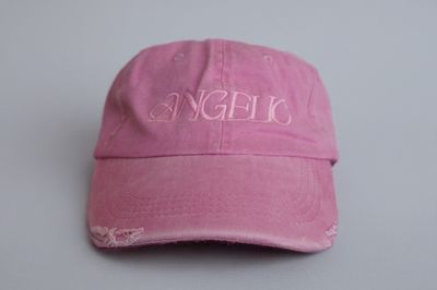 Dad Cap &quot;Destroied&quot; - Pink