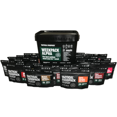 Tactical Foodpack - Weekpack Alpha Tactical Foodpack - Weekpack Alpha