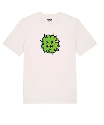Drerries T-shirt vintage white head big   – Stijlvol, Comfortabel & Duurzaam