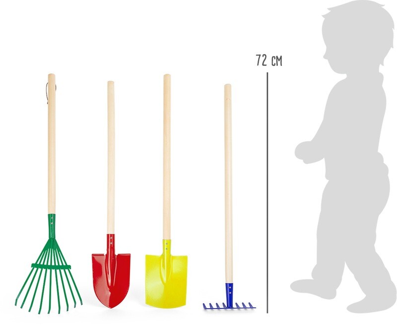 Tuingereedschap - Hark, Schep, Spade en Bladhark