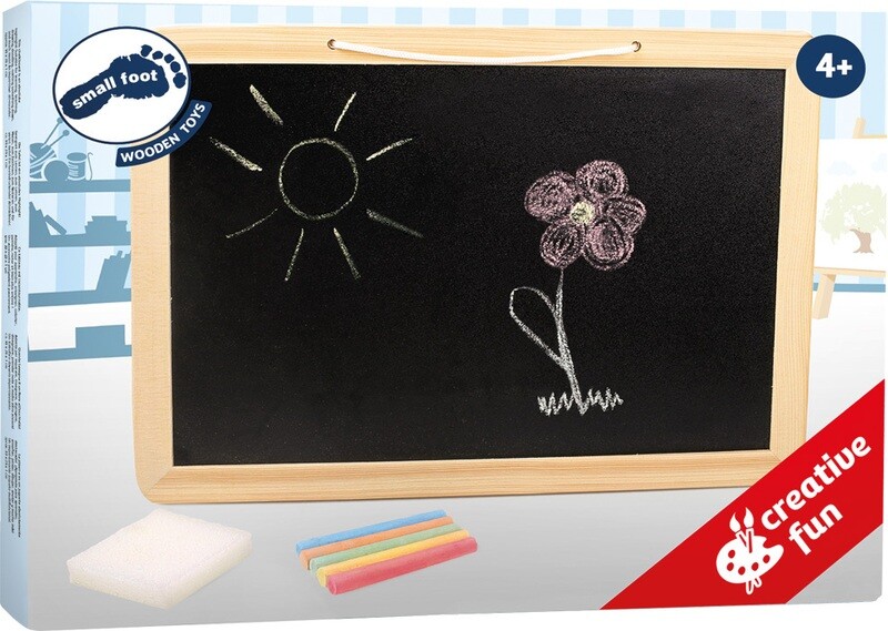 Houten krijtbord 33x23cm