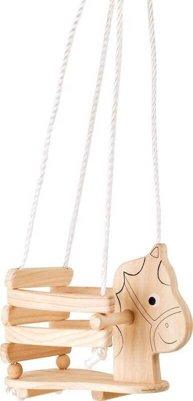Babyschommel Paard - Hout