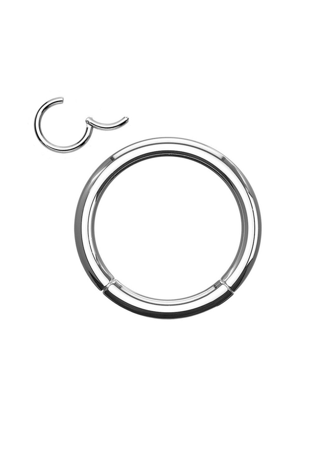 BCR piercing éénvoudige klikring
