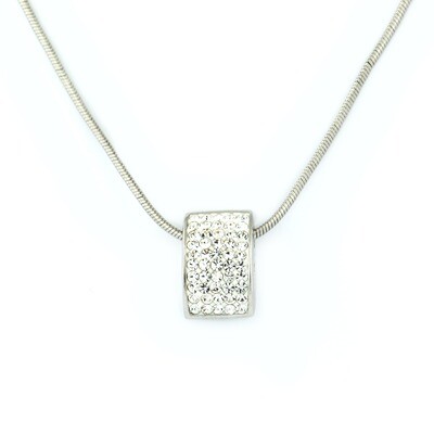 Hanger "Curved Rectangle Swarovski E."