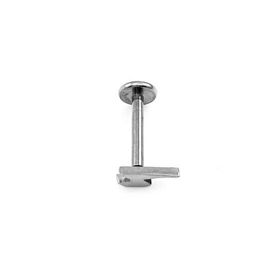 LABRET piercing bliksem
