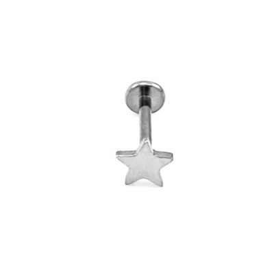 LABRET piercing Star