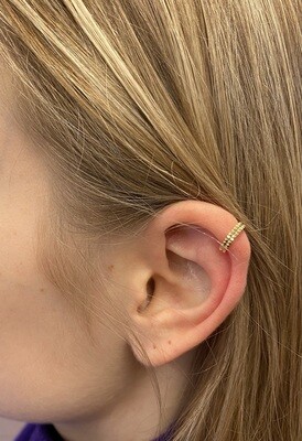 BCR piercing dubbel spike