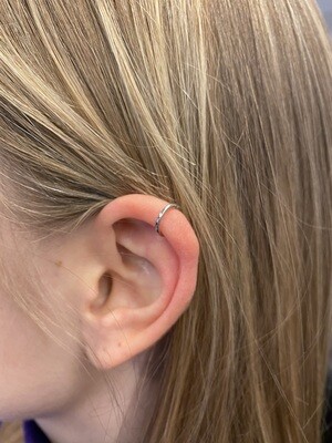 BCR piercing ringetje fijn