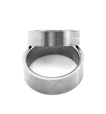 Trouwring "Matte Steel"