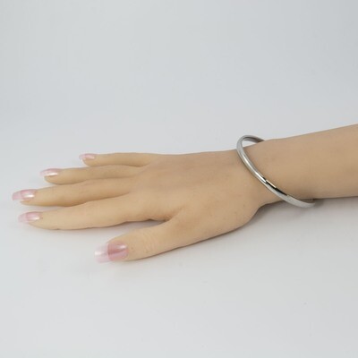 Armband "Esclave Steel Plain"