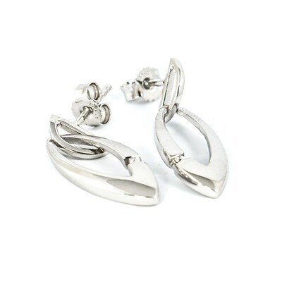 Oorbel "Open Oval"