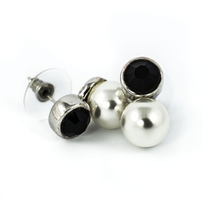 Oorbel "Zamarindo Black Stone"