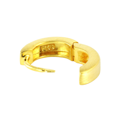 Oorbel "Creole Matte Golden"