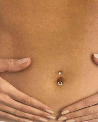 Navelpiercing "Classic Gold"
