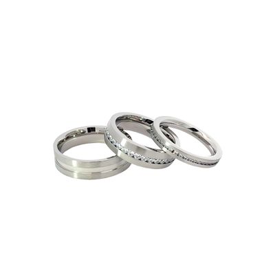 Trouwring "Steel Touch"