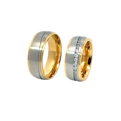 Trouwring "MUL Bicolor"